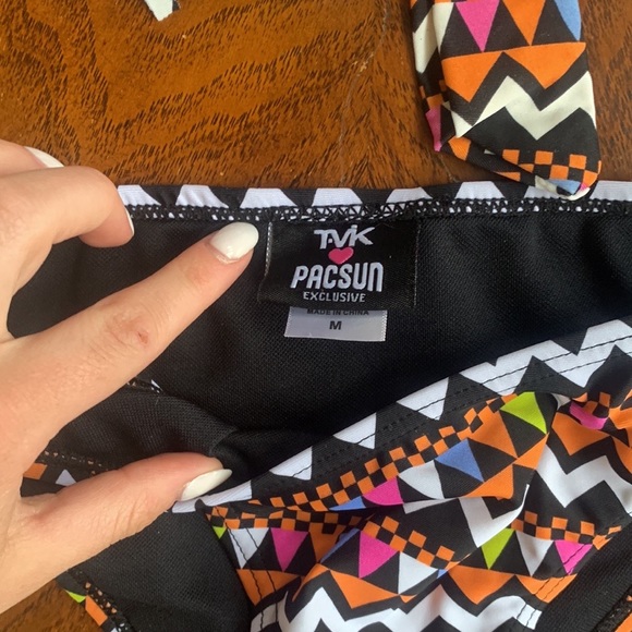 Boho Fringe Pacsun Bathing Suit Set - Picture 5 of 6